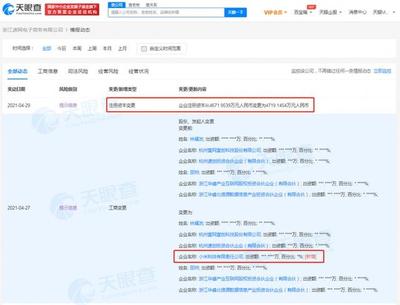 快訊!小米入股速網(wǎng)電商,后者經(jīng)營(yíng)范圍含汽車銷售等